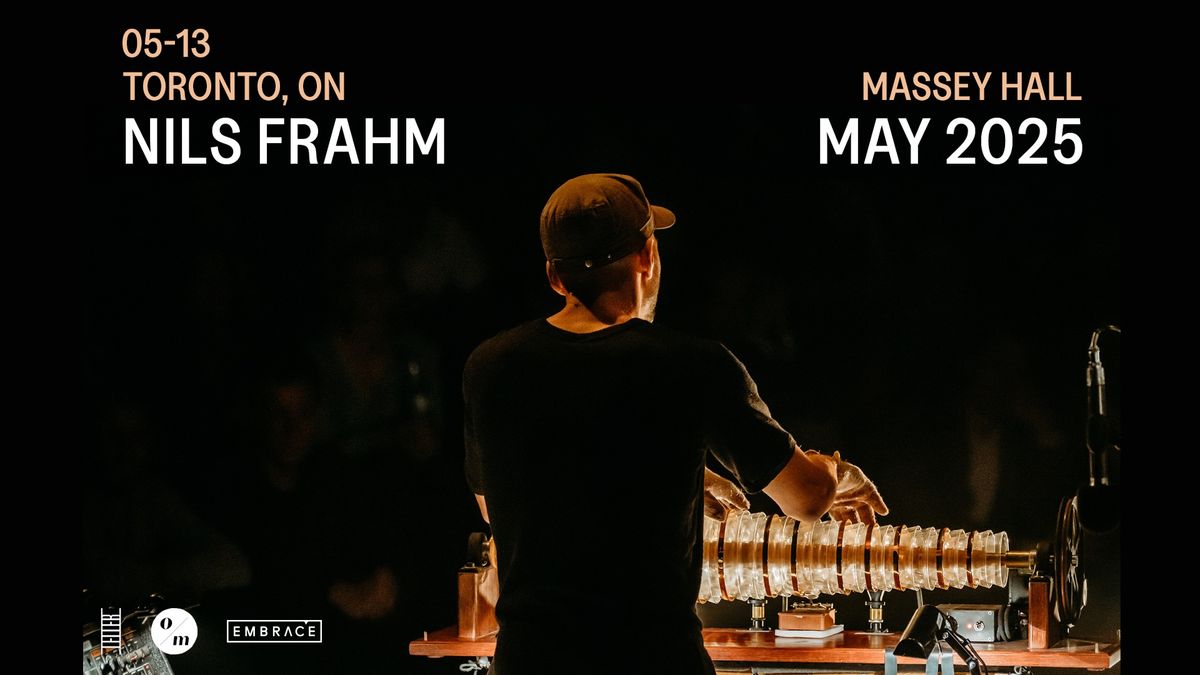 Nils Frahm @ Massey Hall | May 13th