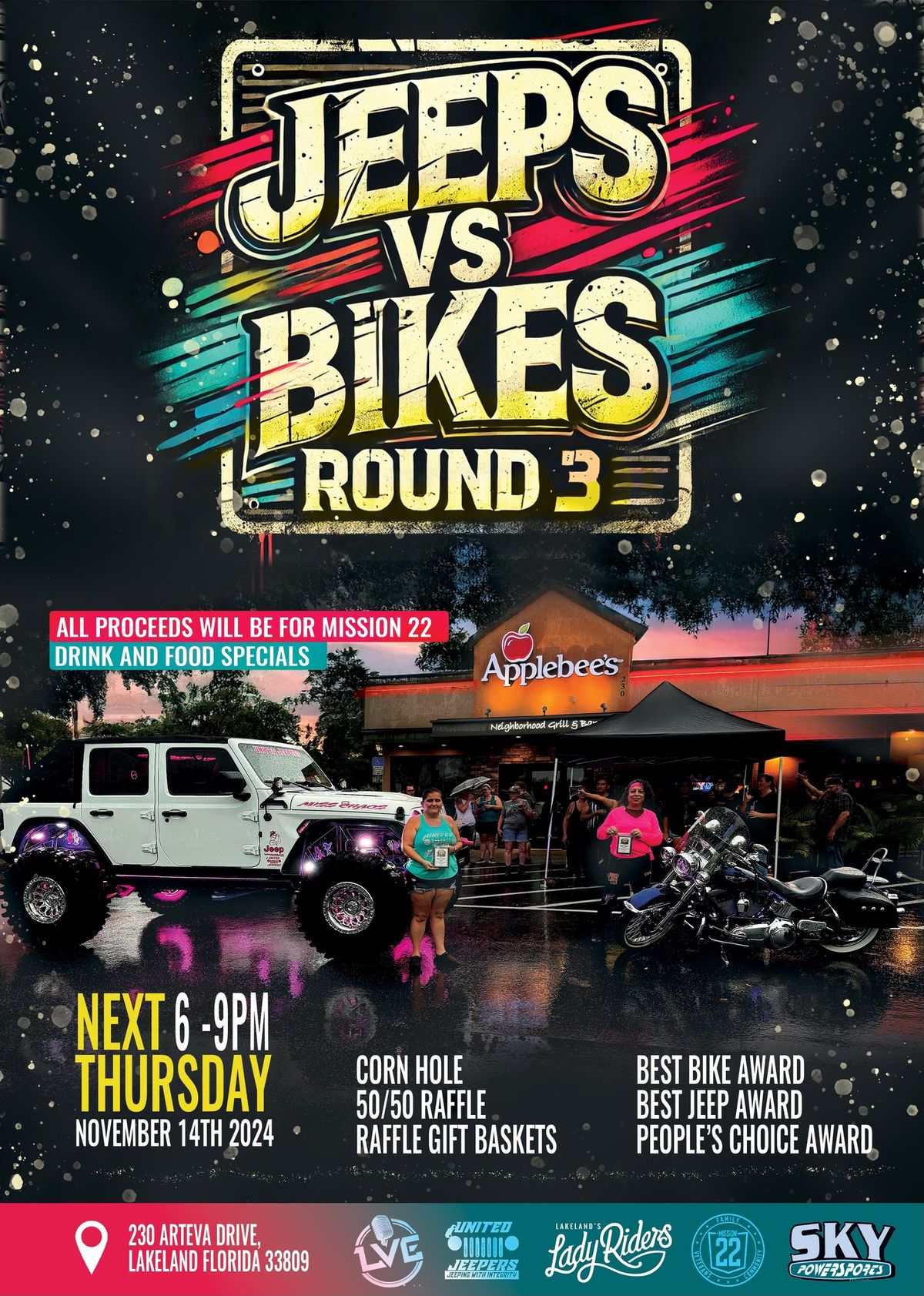 Jeeps Vs Bikes Round 3 