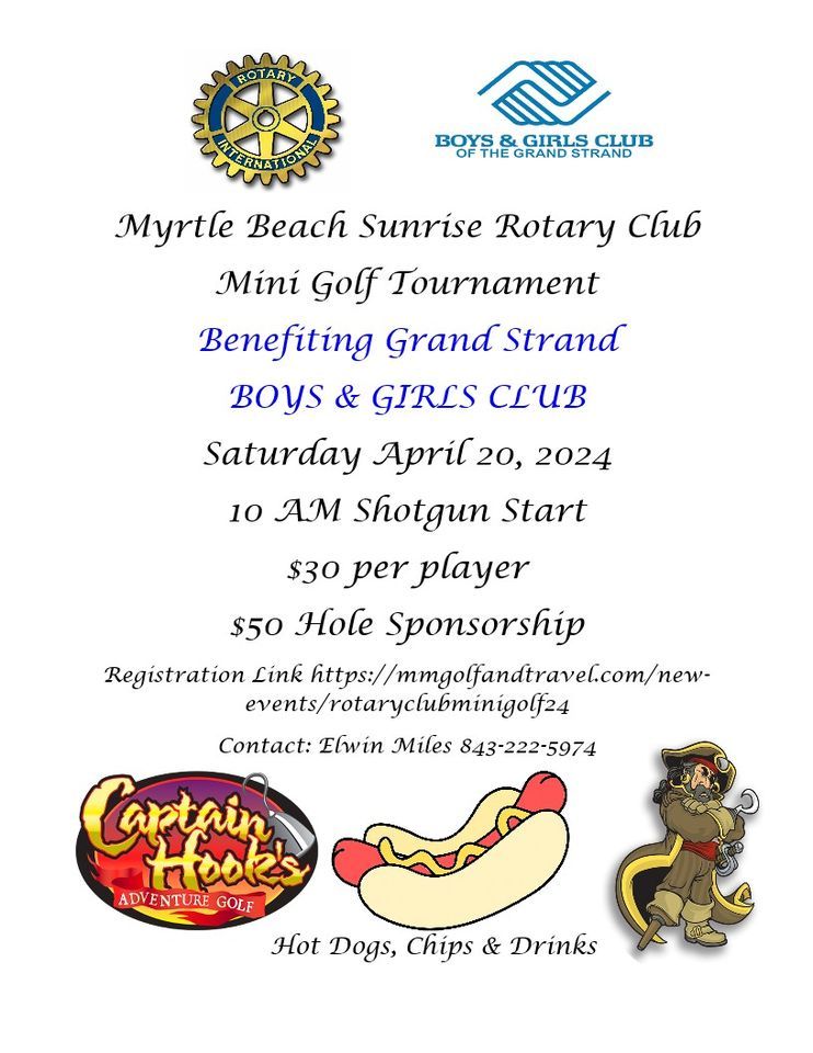 Myrtle Beach Rotary Club Mini Golf Tournament