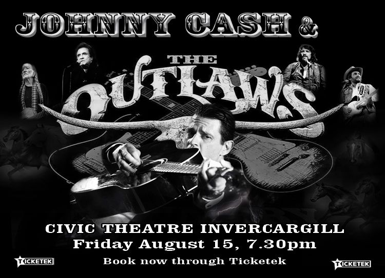 INVERCARGIL CIVIC THEATRE - Friday August 15, 7.30pm.  