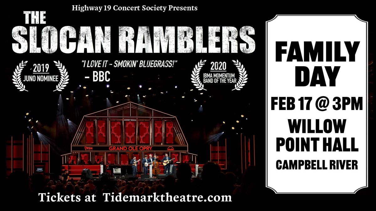 The Slocan Ramblers Campbell River matinee