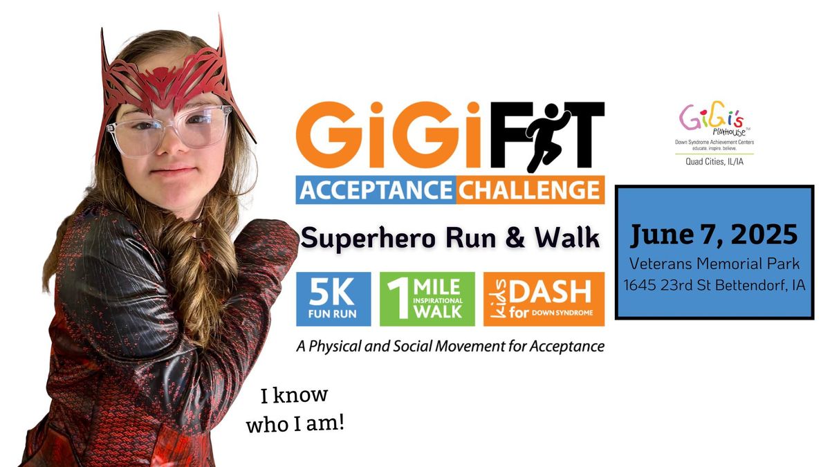 GiGiFIT Acceptance Challenge-Superhero Run & Walk