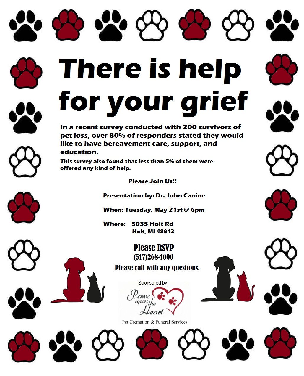 Informative Seminar on Pet Grief and Bereavement
