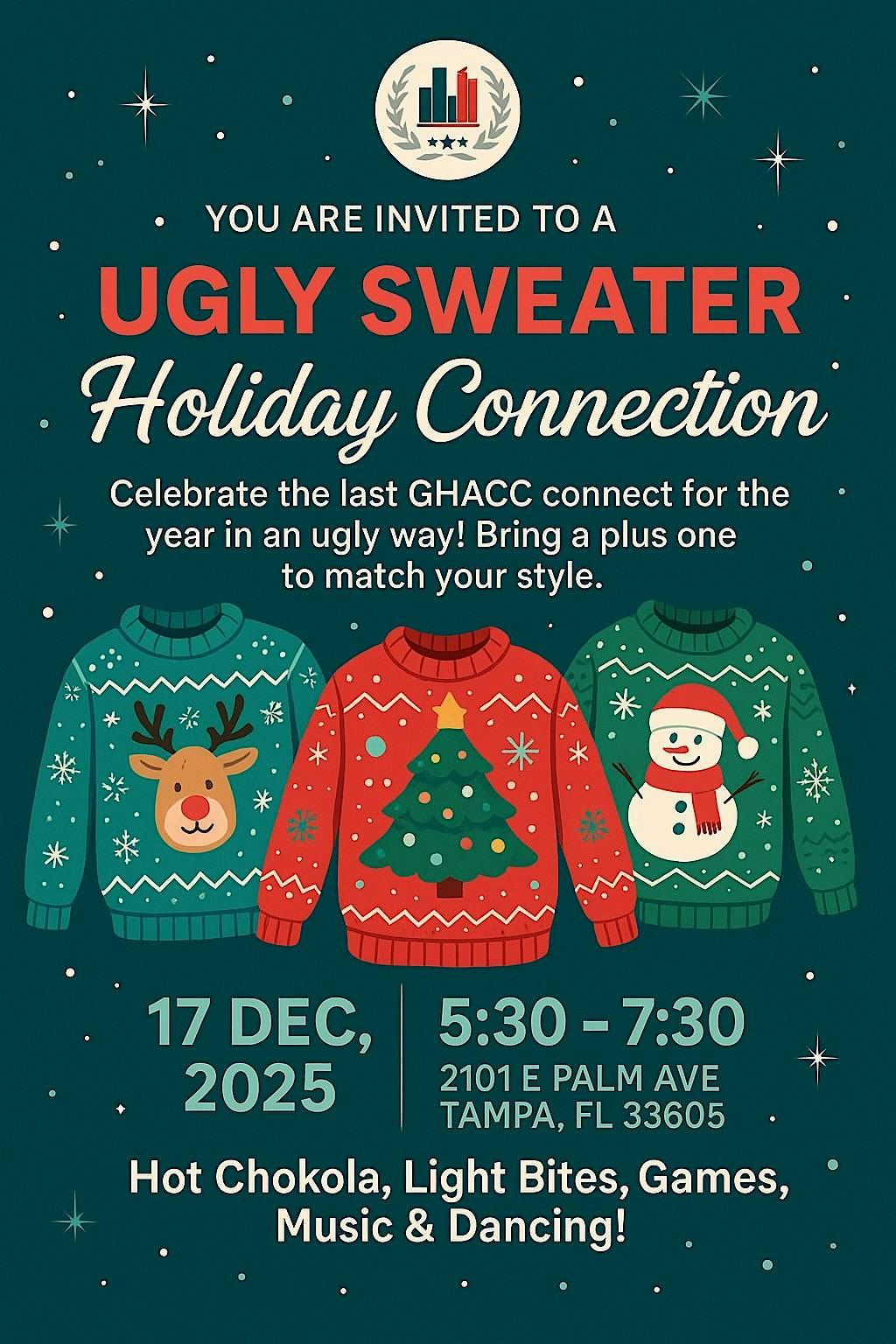 GHACC UGLY SWEATER  NETWORKING