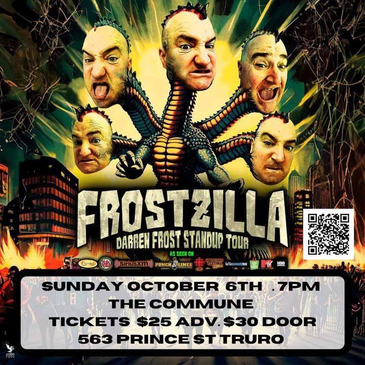 FROSTZILLA- DARREN FROST COMEDY TOUR