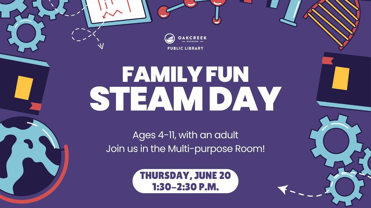 Family Fun STEAM Day