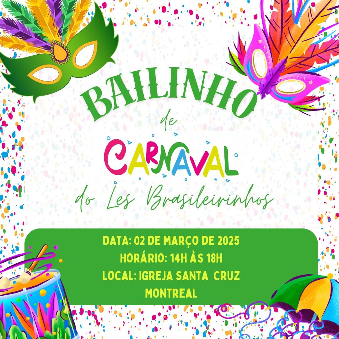 Bailinho de Carnaval Les Brasileirinhos - Montreal