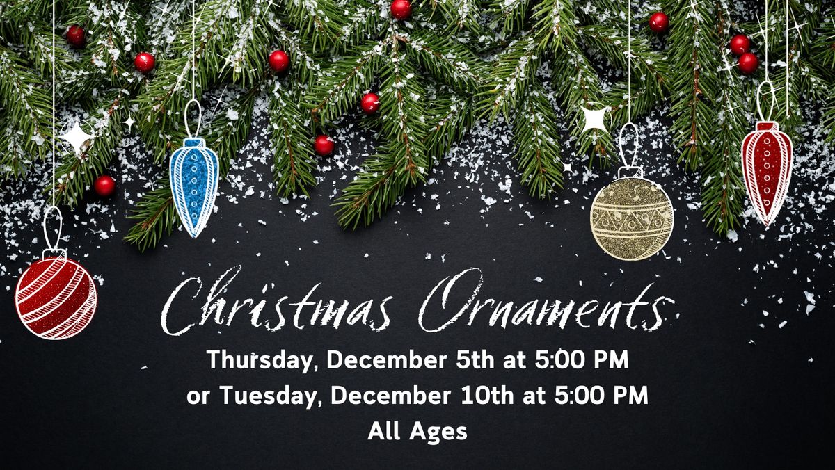 Christmas Ornament Workshop