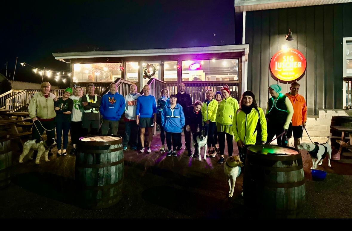 Frankfort Striders New Year run\/walk Party