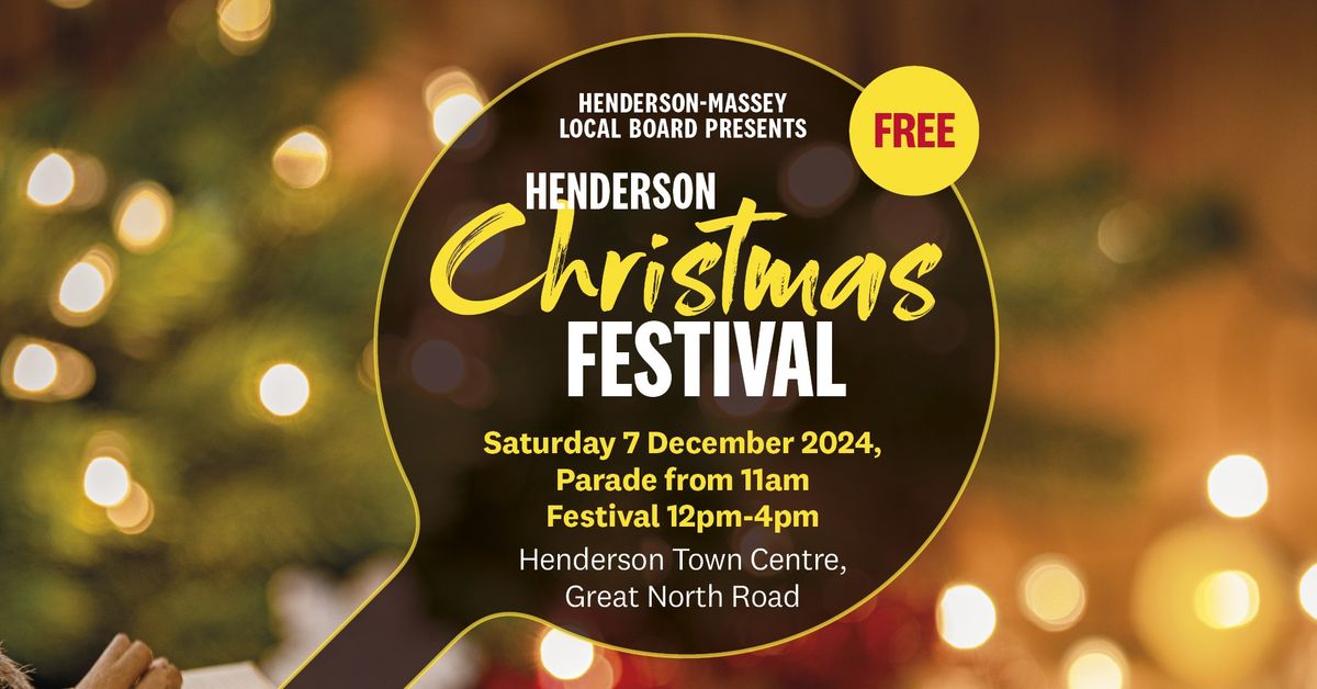 Henderson Christmas Festival 2024