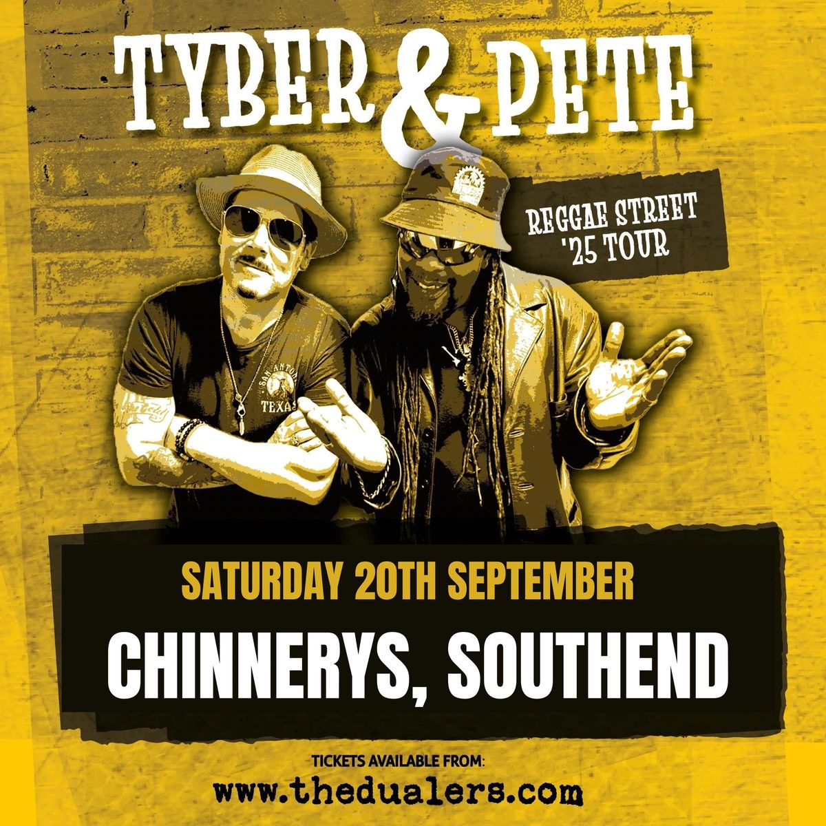 Tyber & Pete from The Dualers live in Southend