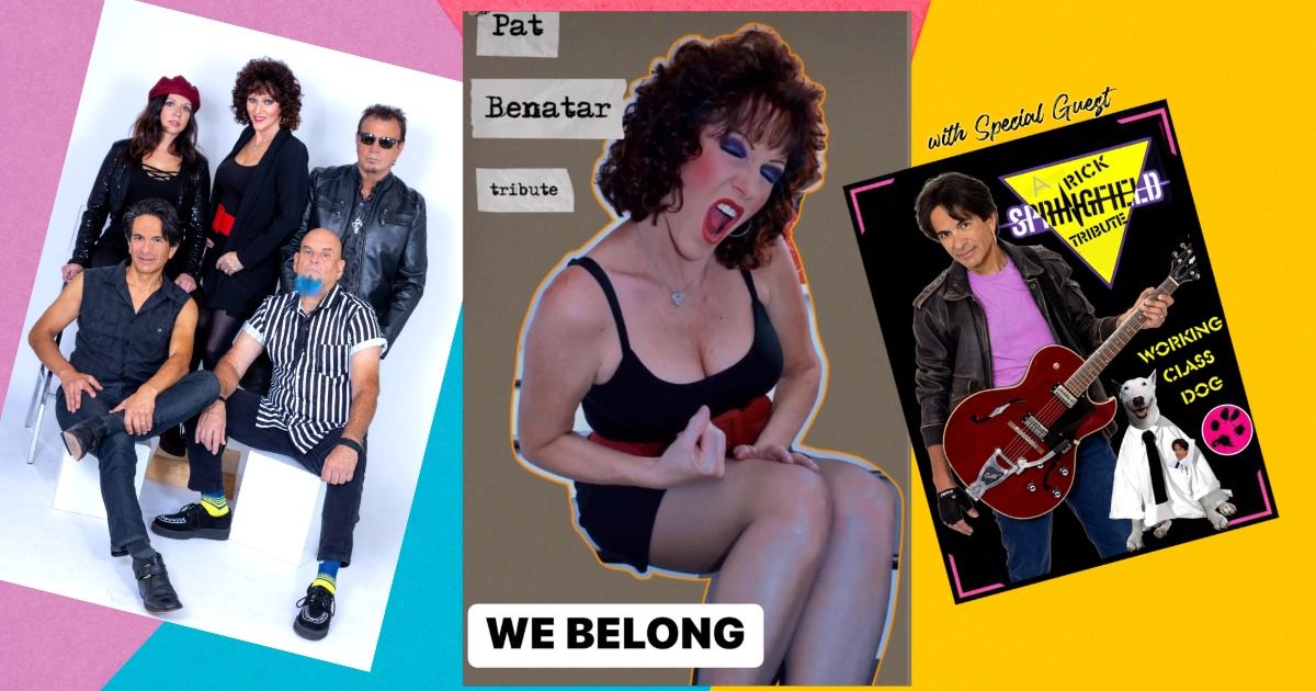 Pat Benatar and Rick Springfield tributes at Hanger 24 Orange County, CA