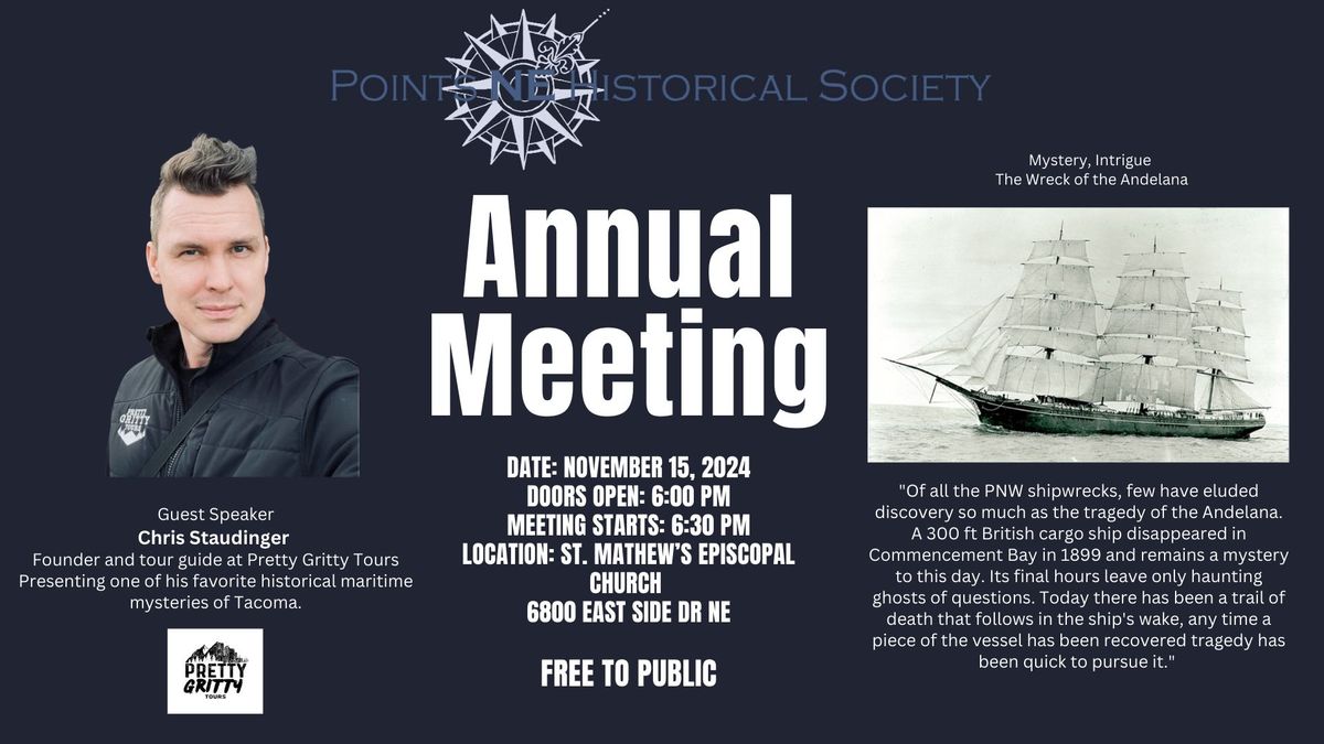 Points NE Historical Society Annual Meeting