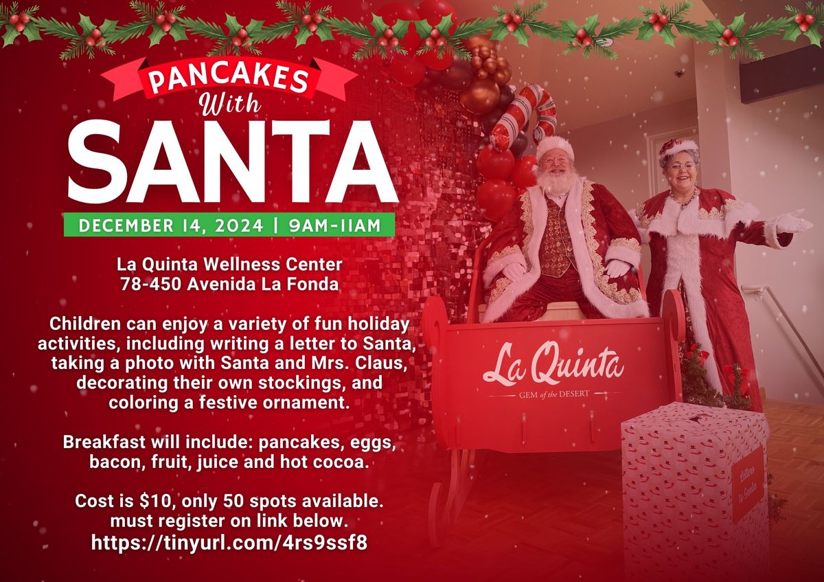 Pancakes with Santa