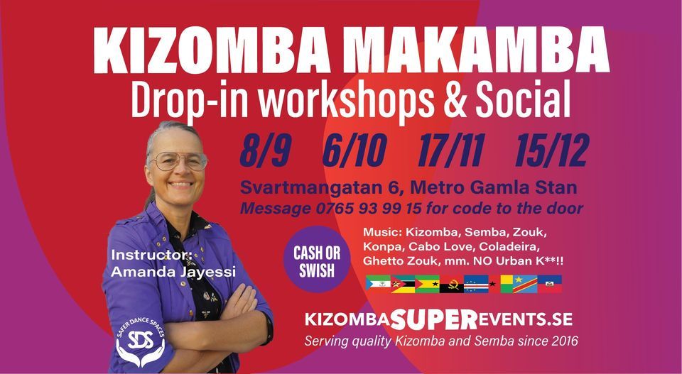 Kizomba Makamba Workshops & Social