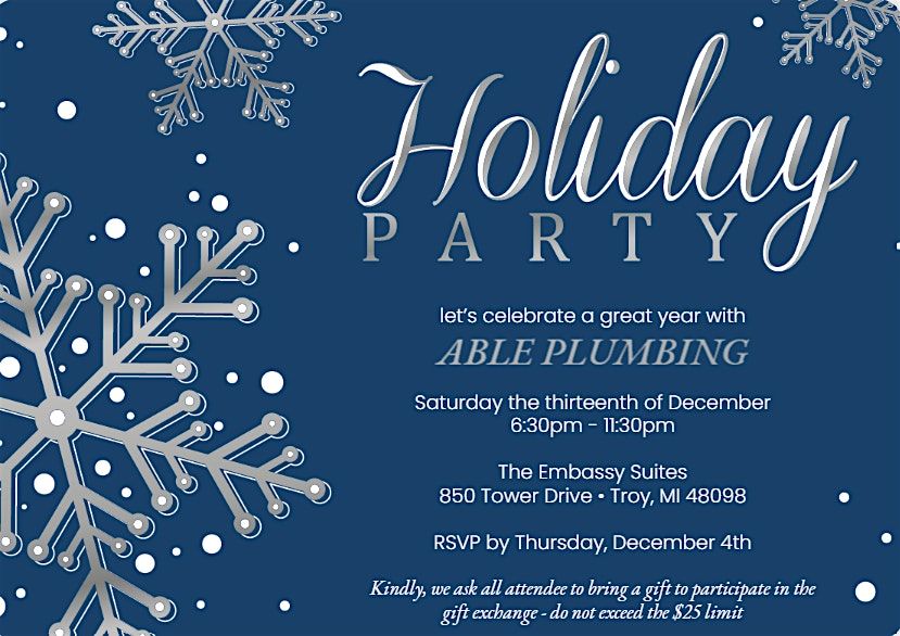 Company Christmas Party