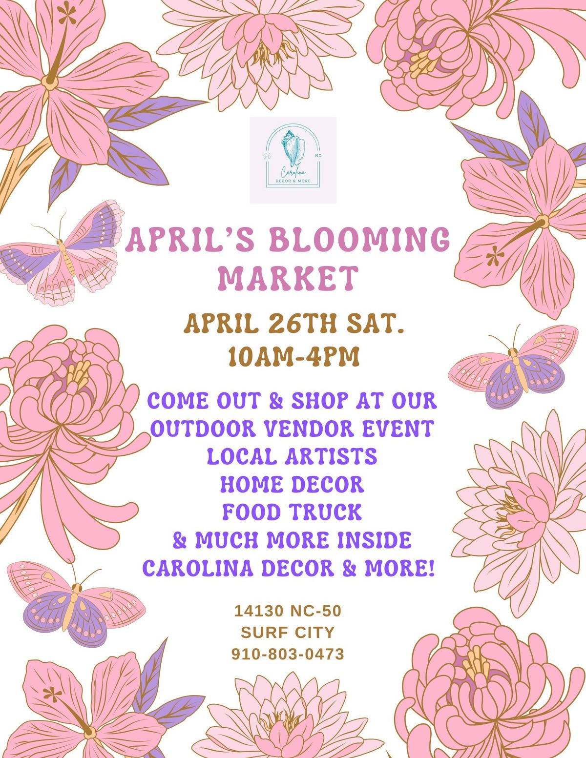 April's Blooming Market