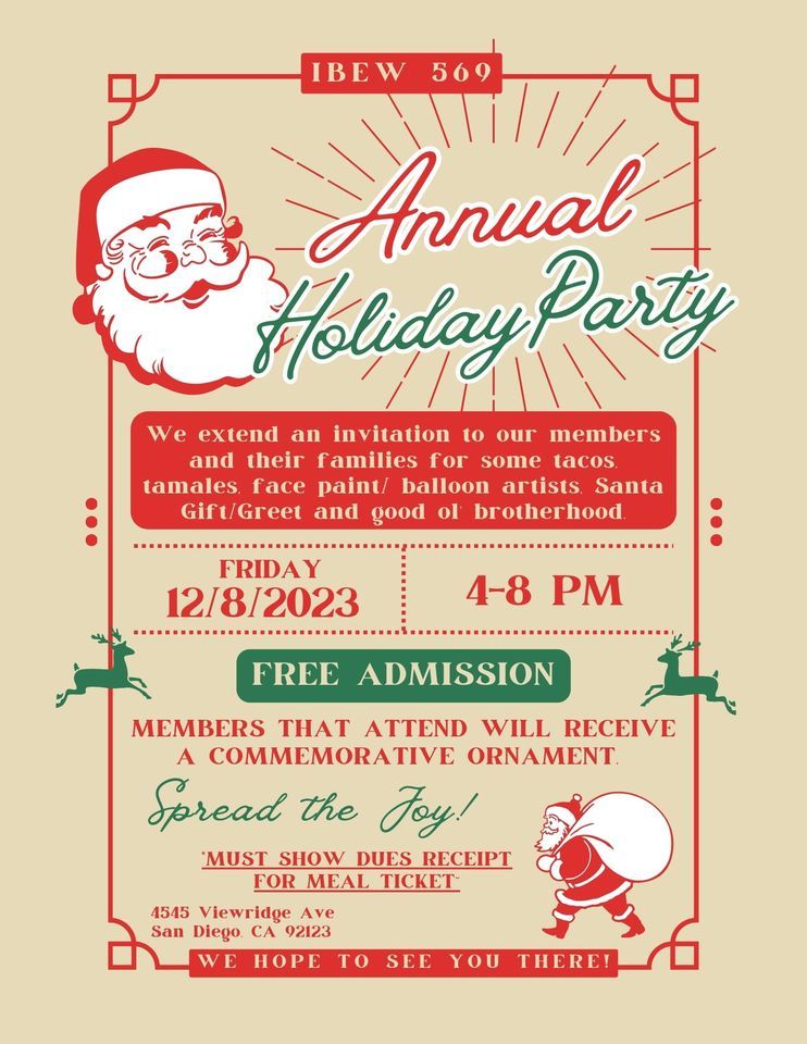 San Diego - Annual Holiday Party