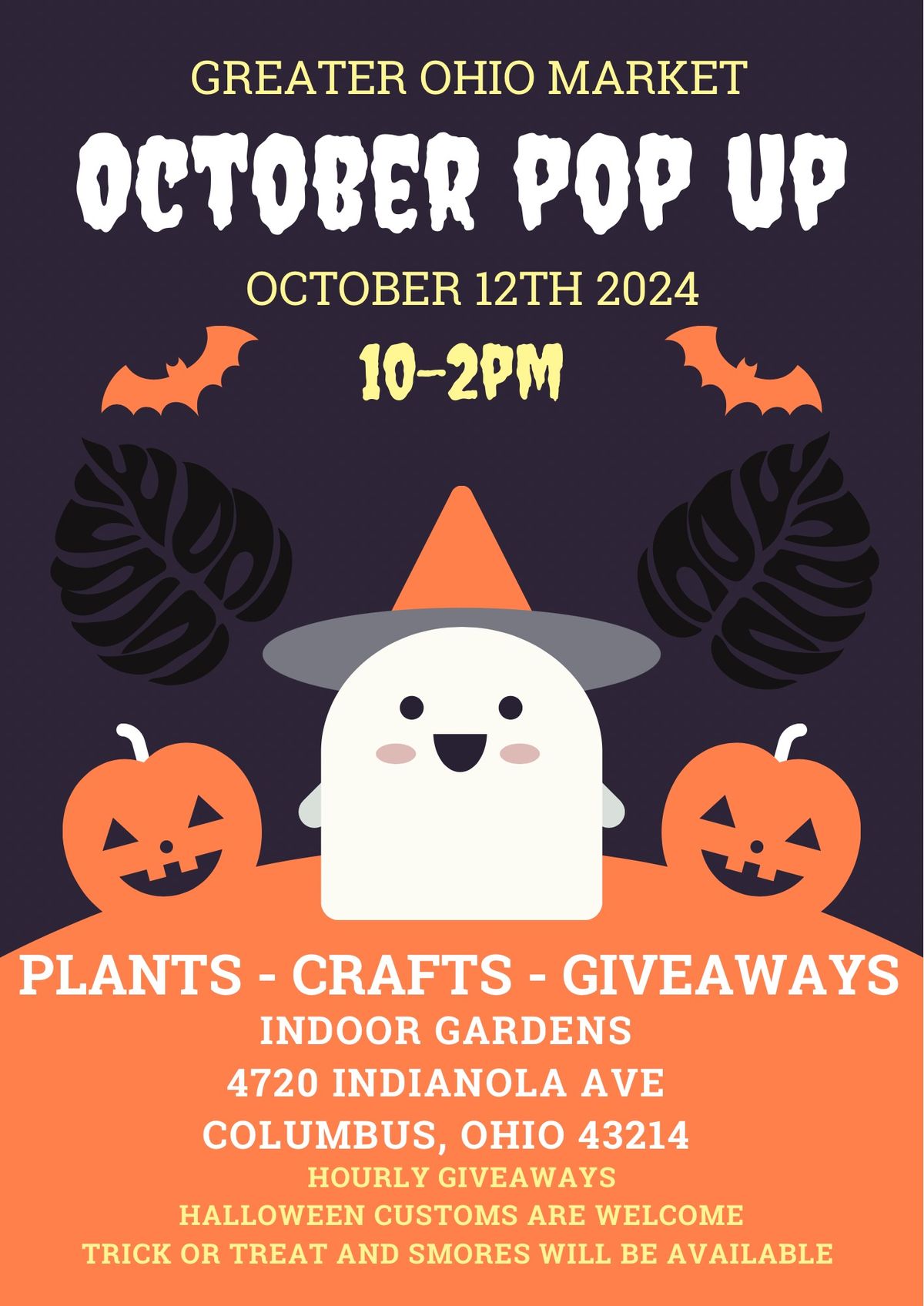 October Pop Up