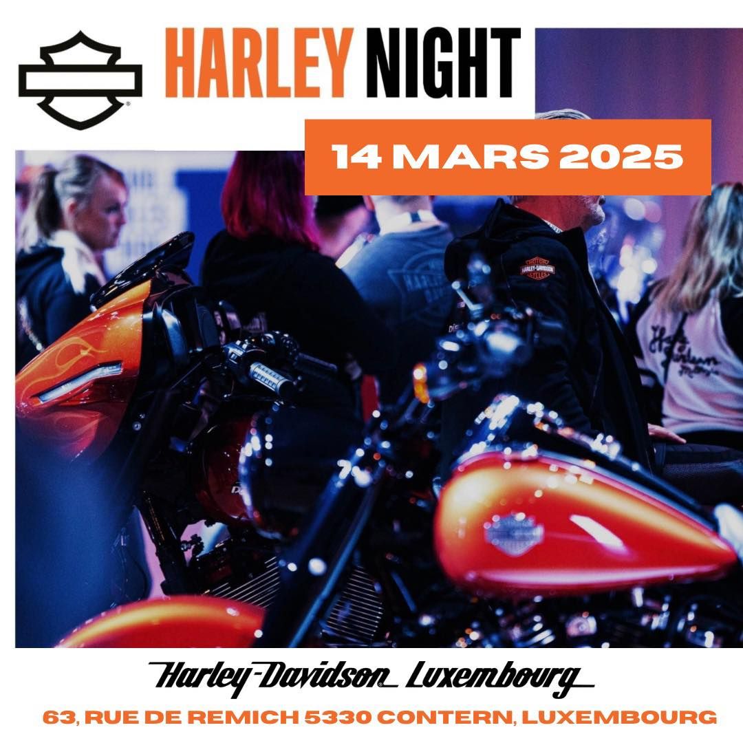 HARLEY NIGHT \u203c\ufe0f R\u00c9SERVATION OBLIGATOIRE \u203c\ufe0f