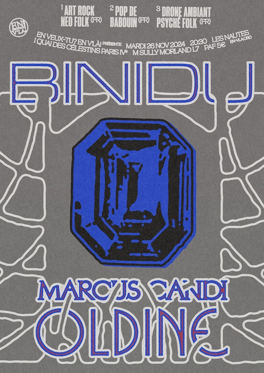 Binidu + Marcus Candi + Oldine @Les Nautes \/\/ mardi 26 novembre