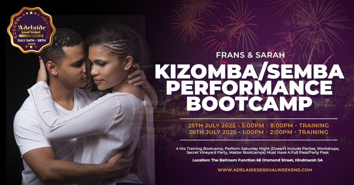 ASW Frans & Sarah(Congo\/Belgium) Kizomba\/Semba Performance Bootcamp 