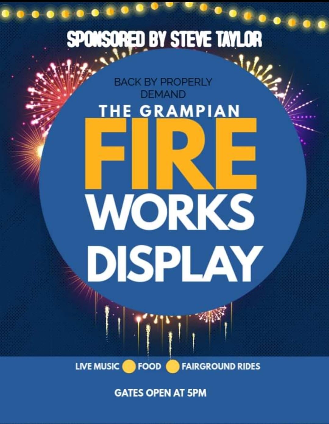 The Grampian Fireworks Display 