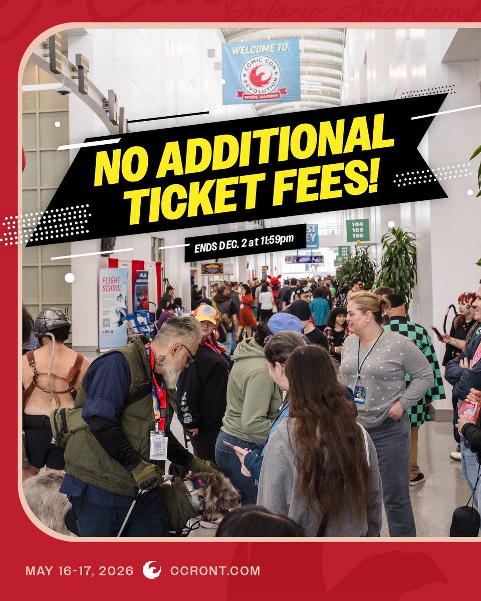 Comic Con Revolution - 2 Day Pass
