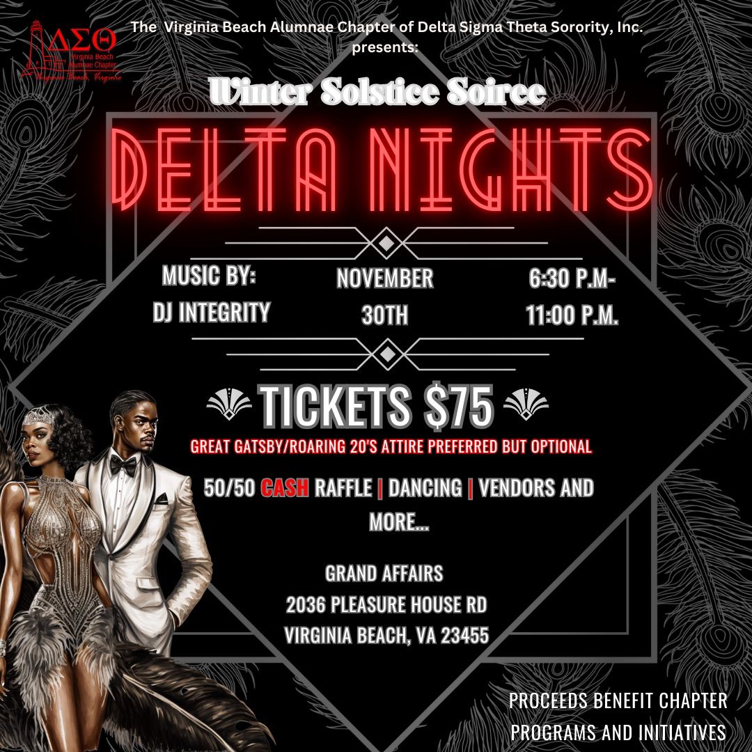 VBAC\u2019s Winter Solstice Soiree: Delta Nights