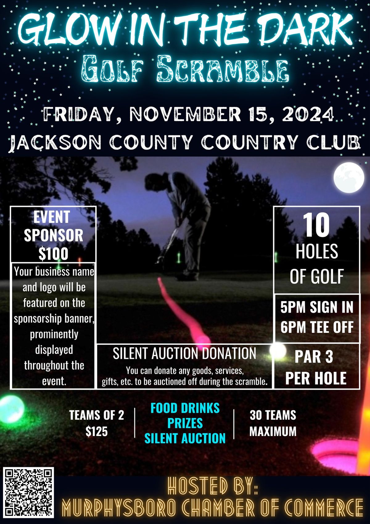 Glow in the Dark Golf Scramble