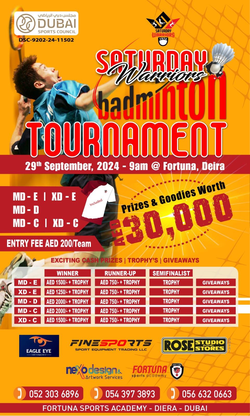 Mega Badminton Tournament