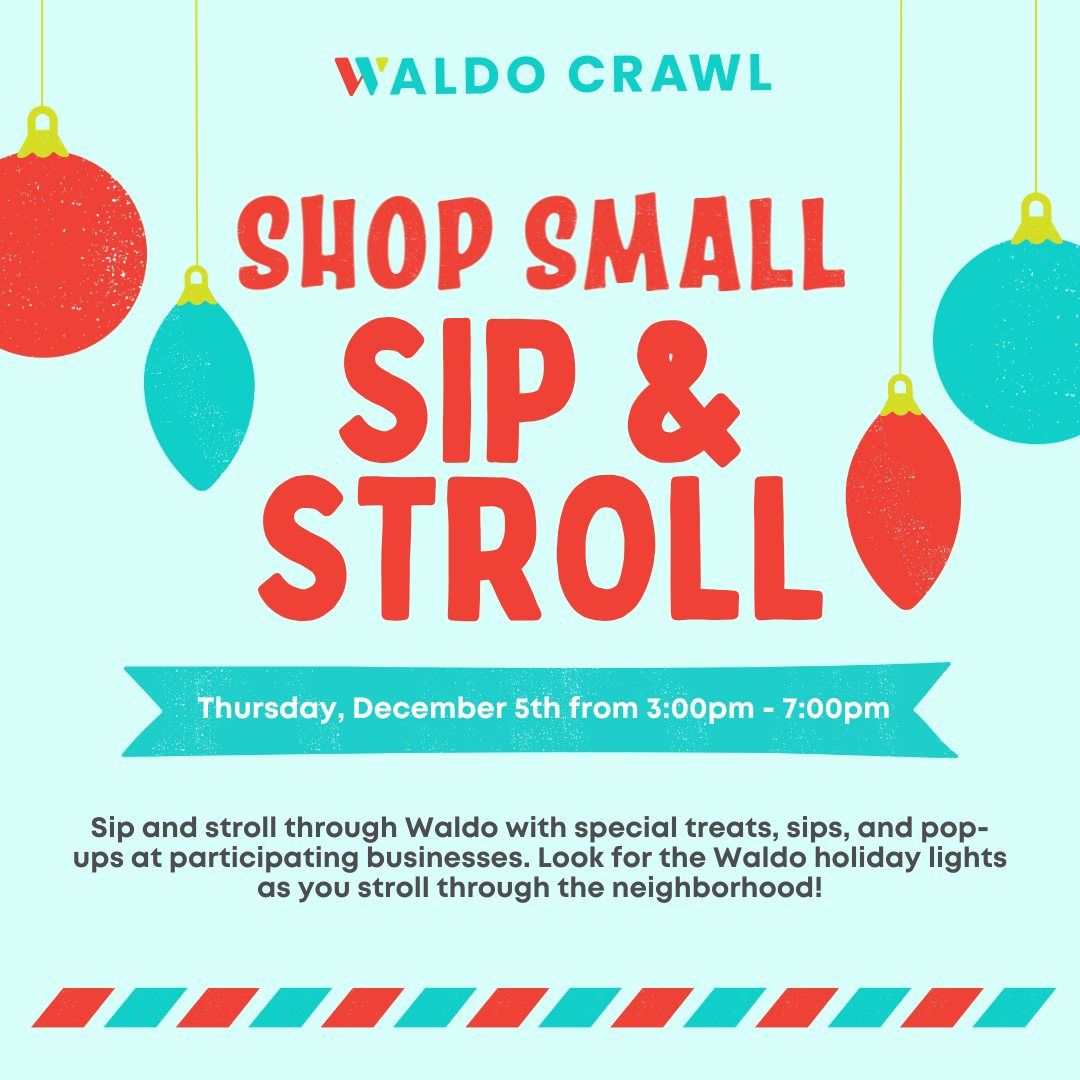 Waldo "Sip & Stroll" 