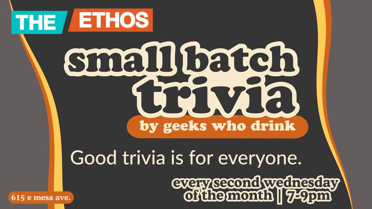 Small Batch Trivia by Geeks Who Drink