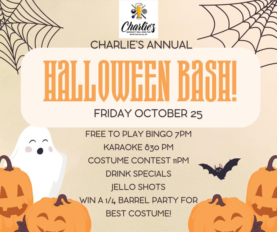 Charlie's Annual Halloween Bash 