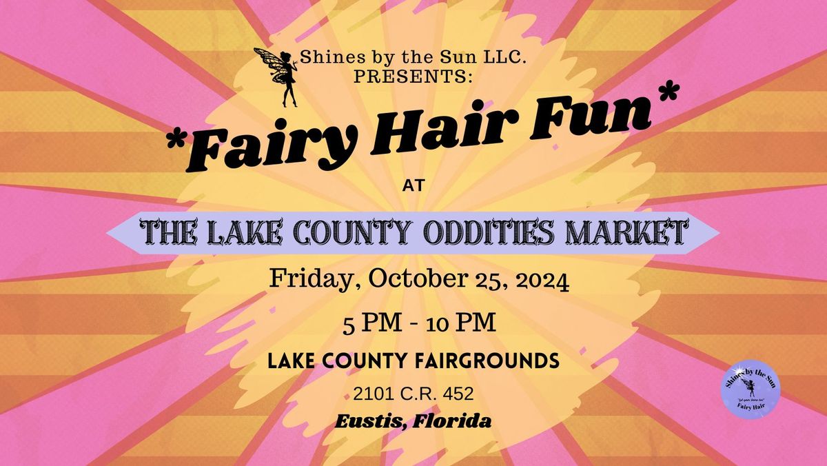 Fairy Hair Fun at the Lake County Oddities Market