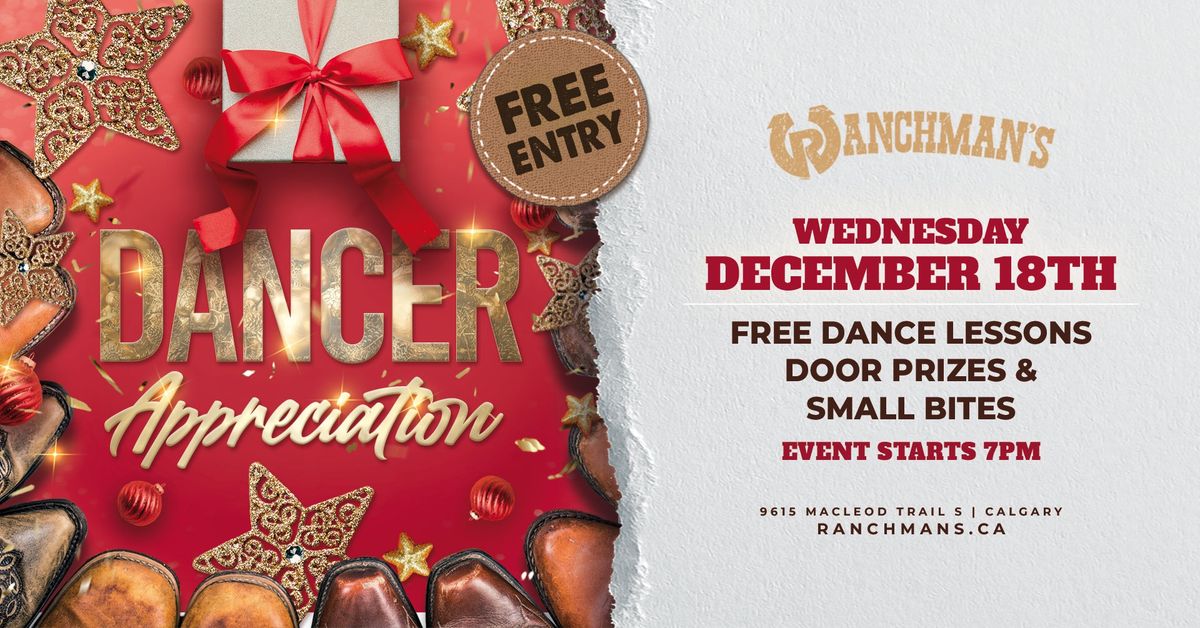 DANCER APPRECIATION PARTY AT RANCHMANS