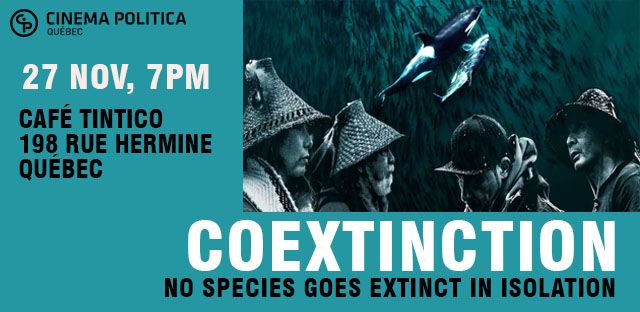 Projection du documentaire Coextinction (2021)