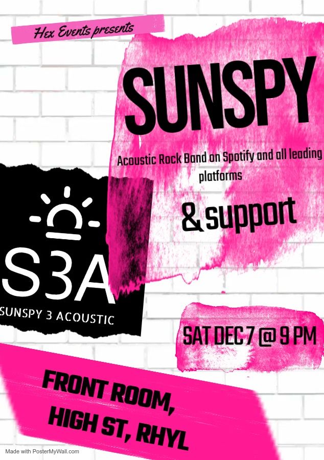 Live Gig: Sunspy + tbc