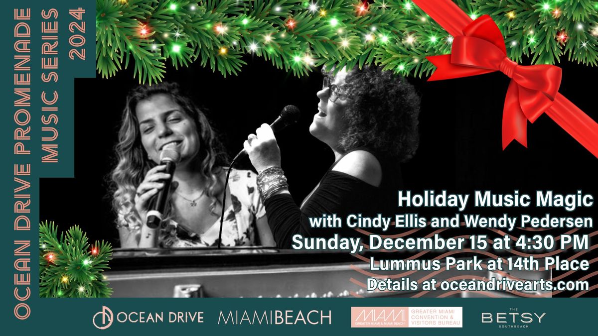 Ocean Drive Promenade Music Series: Cindy Ellis & Wendy Pedersen