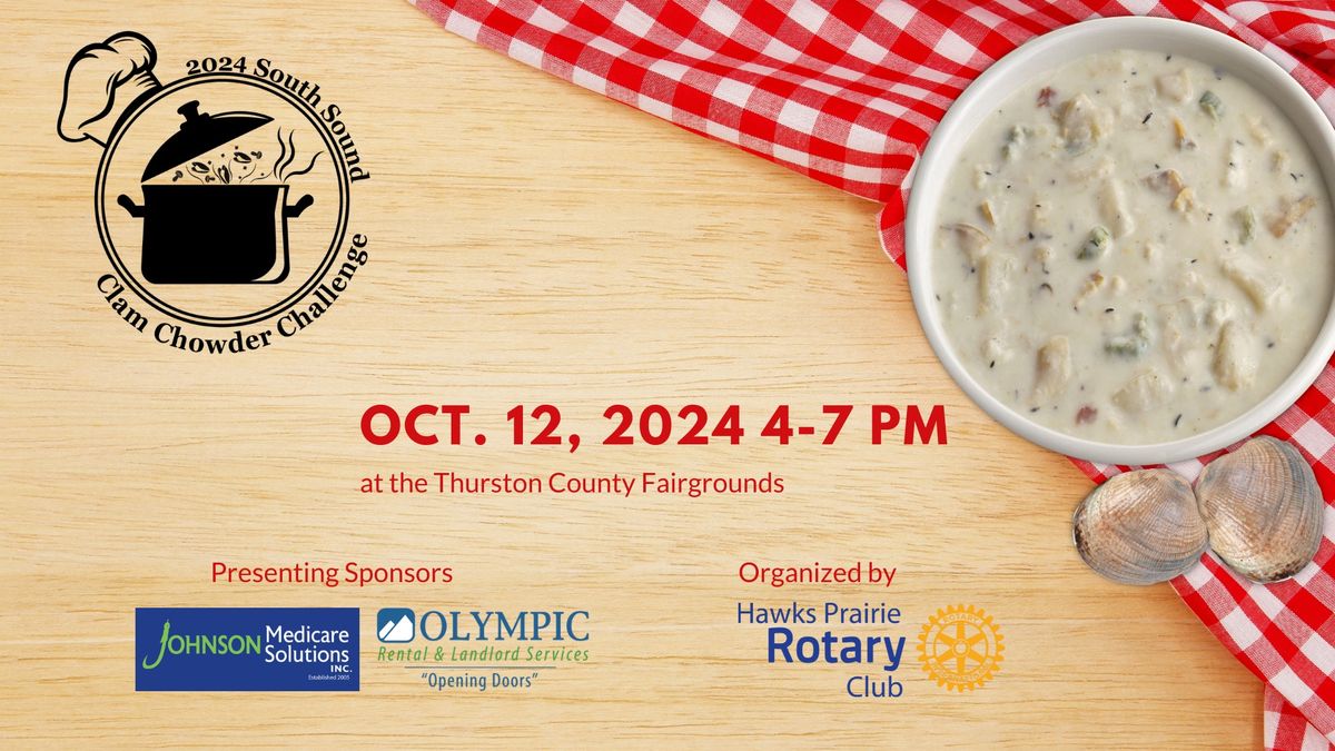 2024 SOUTH SOUND CLAM CHOWDER CHALLENGE