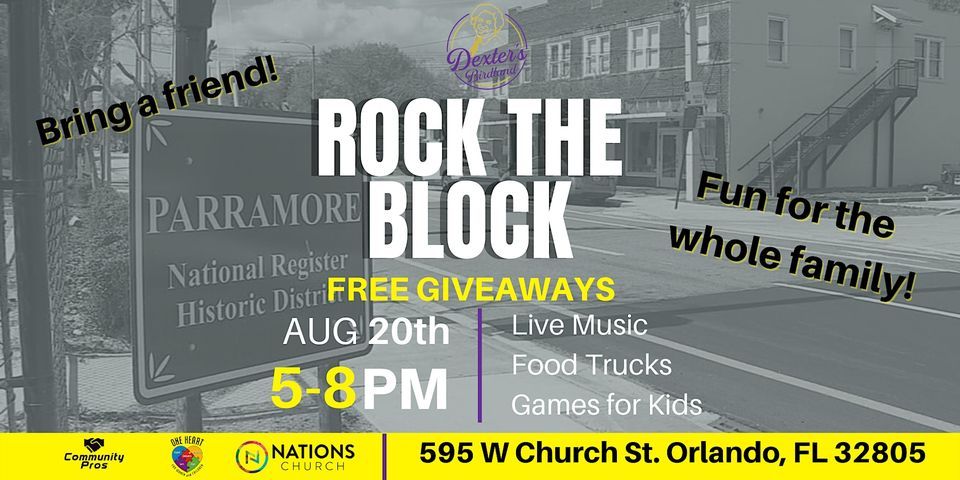 Rock the Block Party in Orlando, FL!