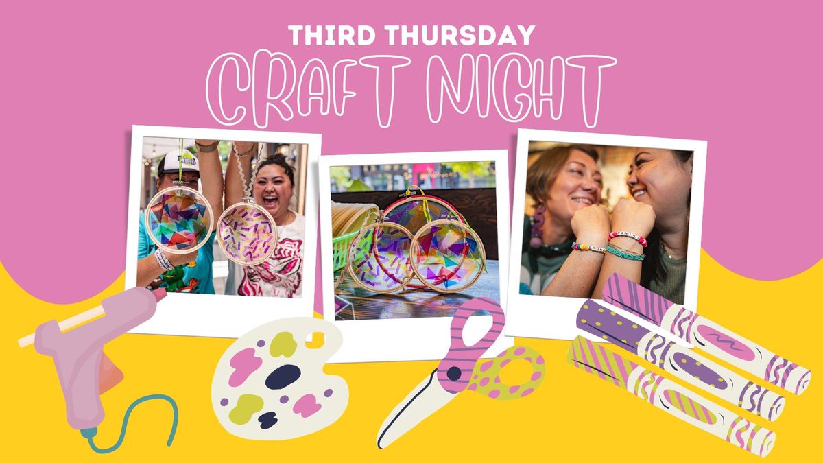 Third Thursday Craft Night