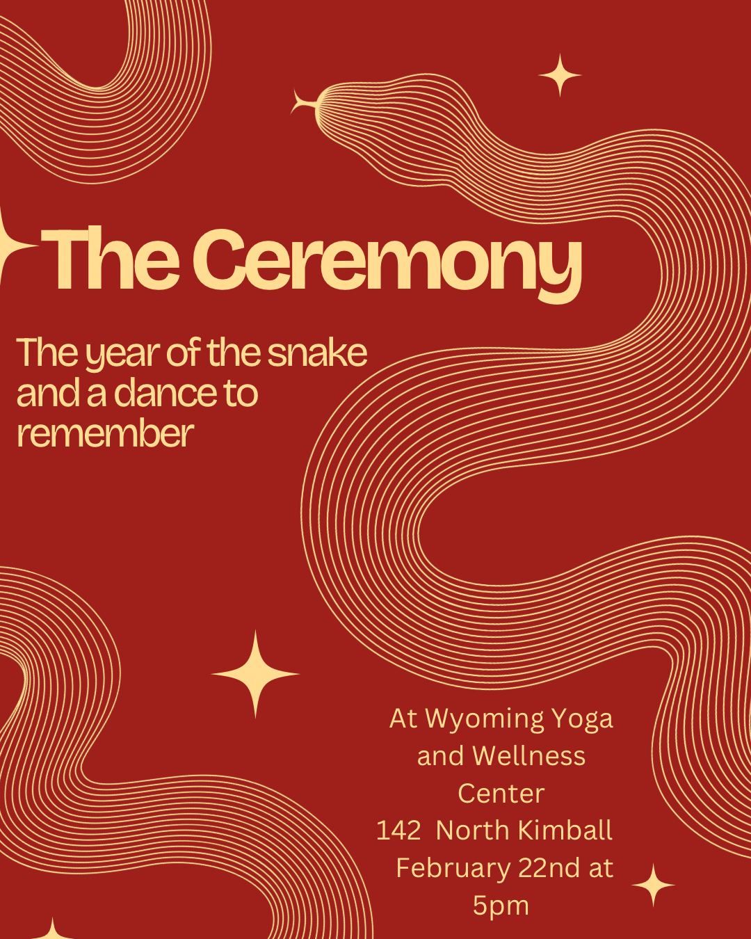 The Ceremony: The Year Of The Snake And A Dance To Remember 