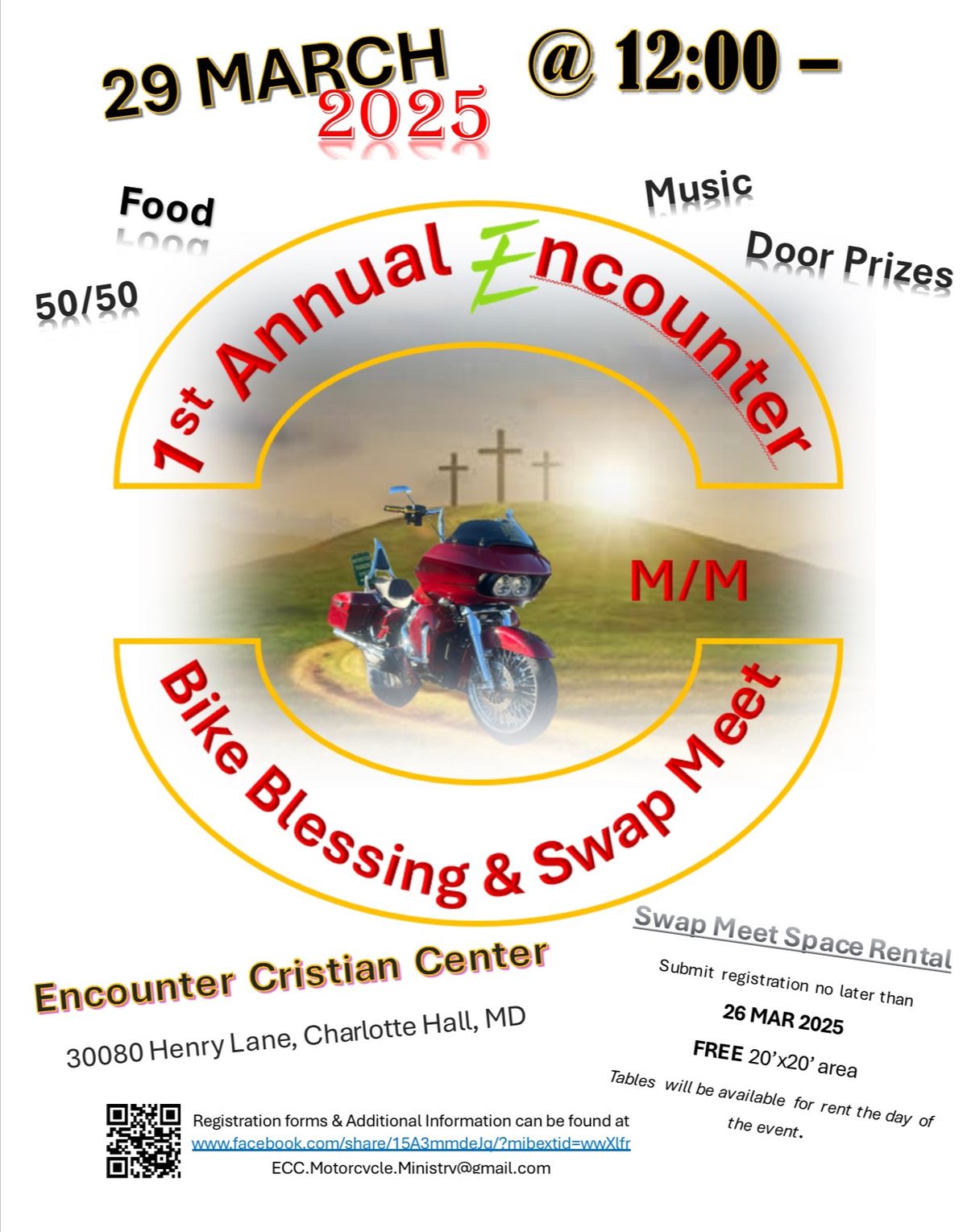 1st Annual Encounter Bike Blessing & Swap meet