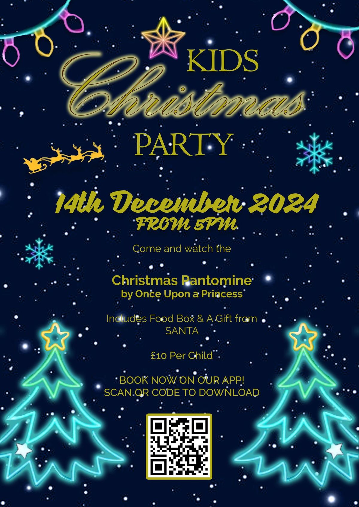 Kids Christmas Party with Santa's Grotto & Christmas Panto