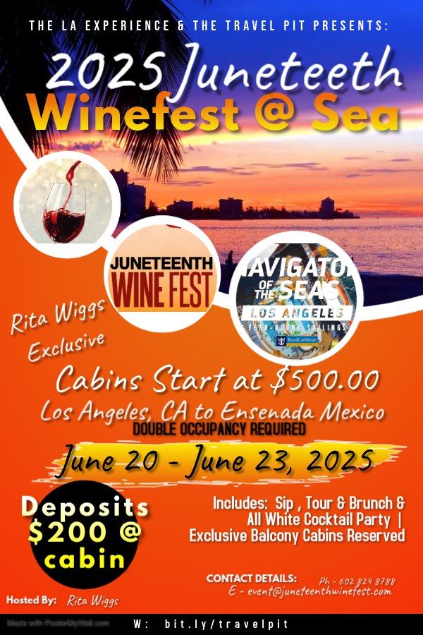 Juneteenth Winefest @ Sea