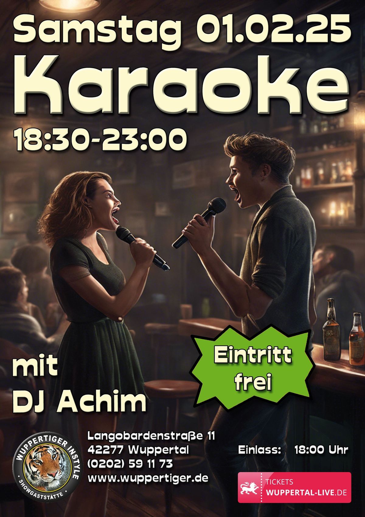 Karaoke mit DJ Achim