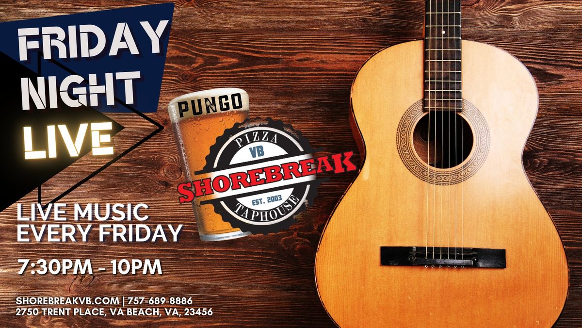 Jake Ryan Solo - Friday Night Live at Pungo Shorebreak!