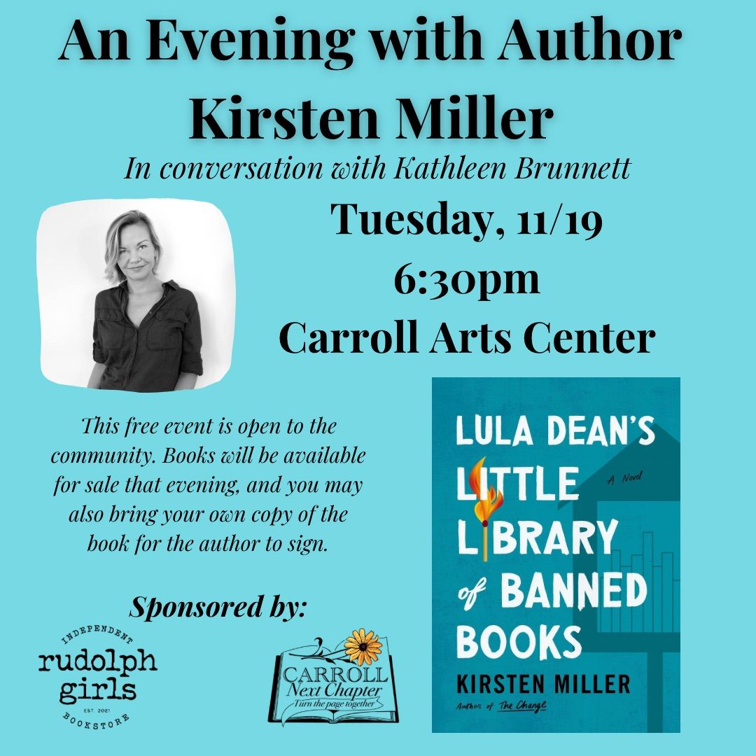 An Evening with Author Kirsten Miller 