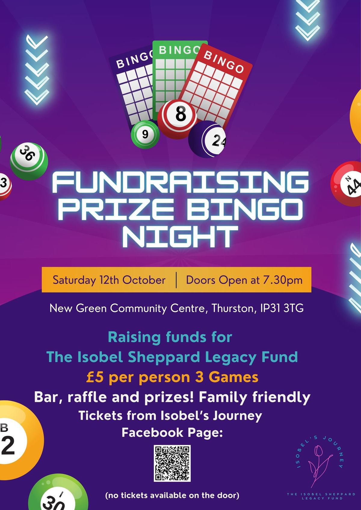 Fundraising Prize Bingo Night (family friendly)